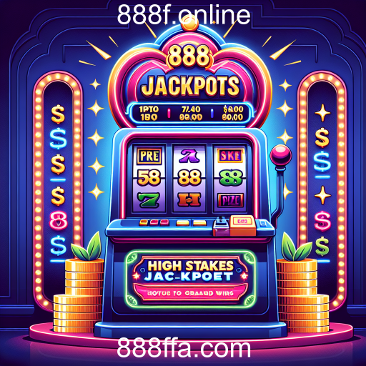 A Emoção dos Jackpots Altos no 888f.online